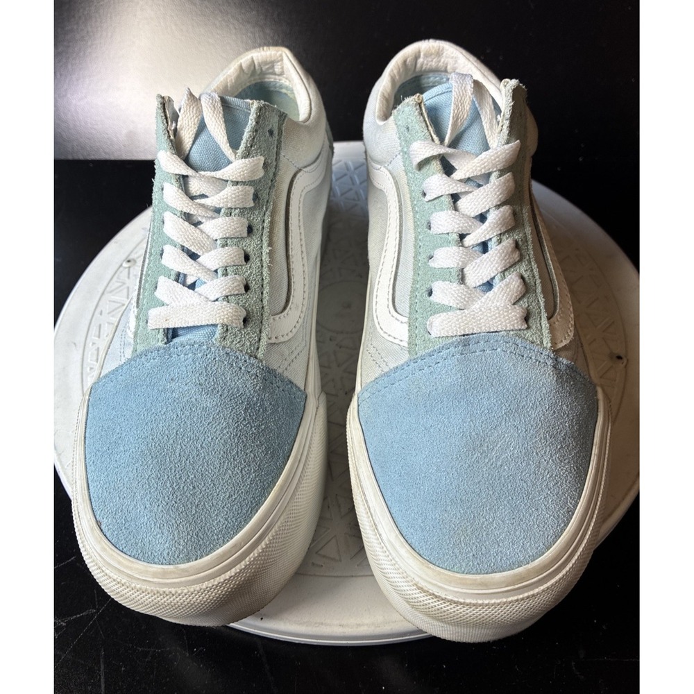 Platform Vans Light Blue Stackform Size Womens 7 (RA4)